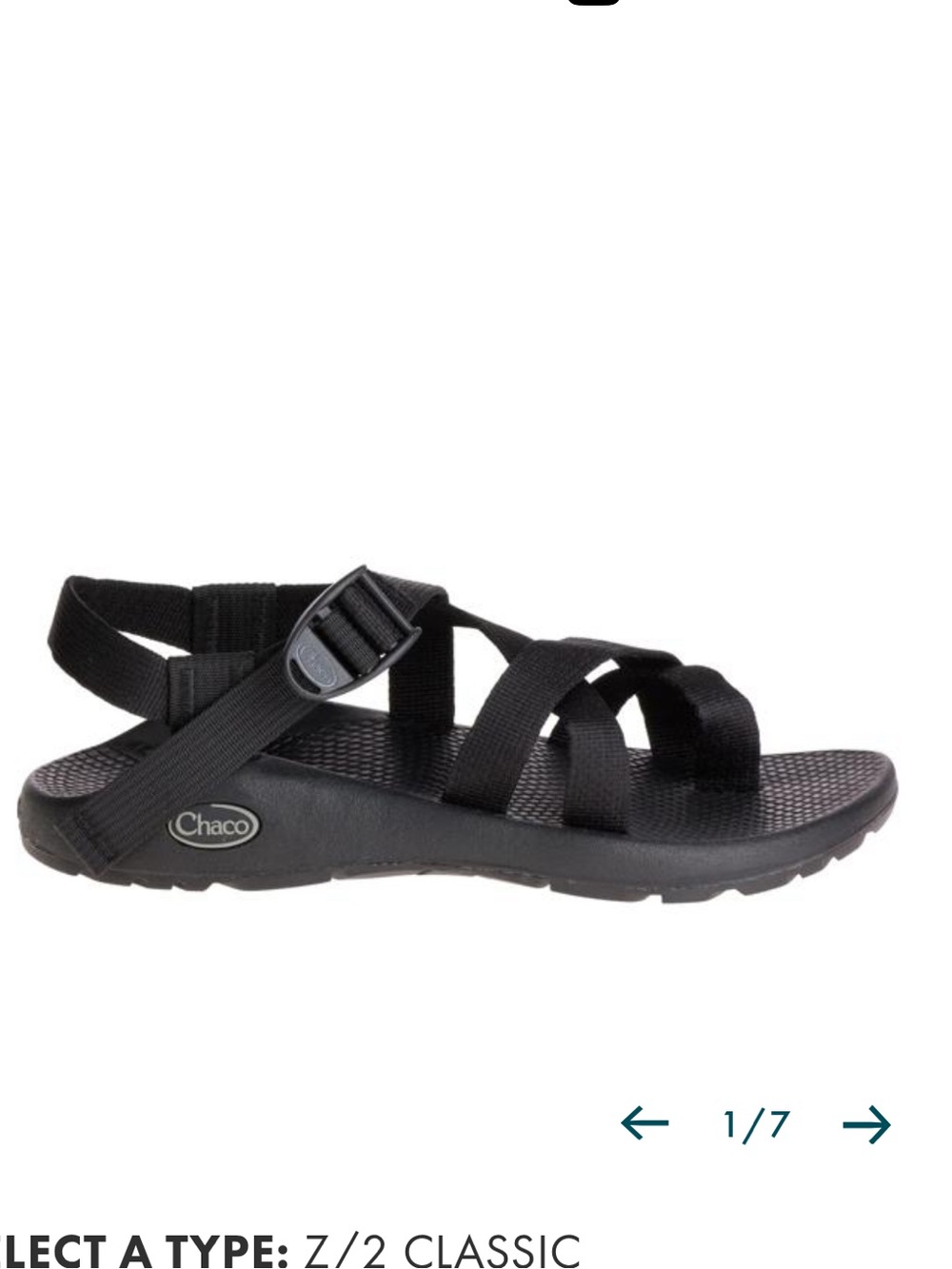Chaco’s Z/2 Adjustable Strap Classic Sandal 9 WIDE